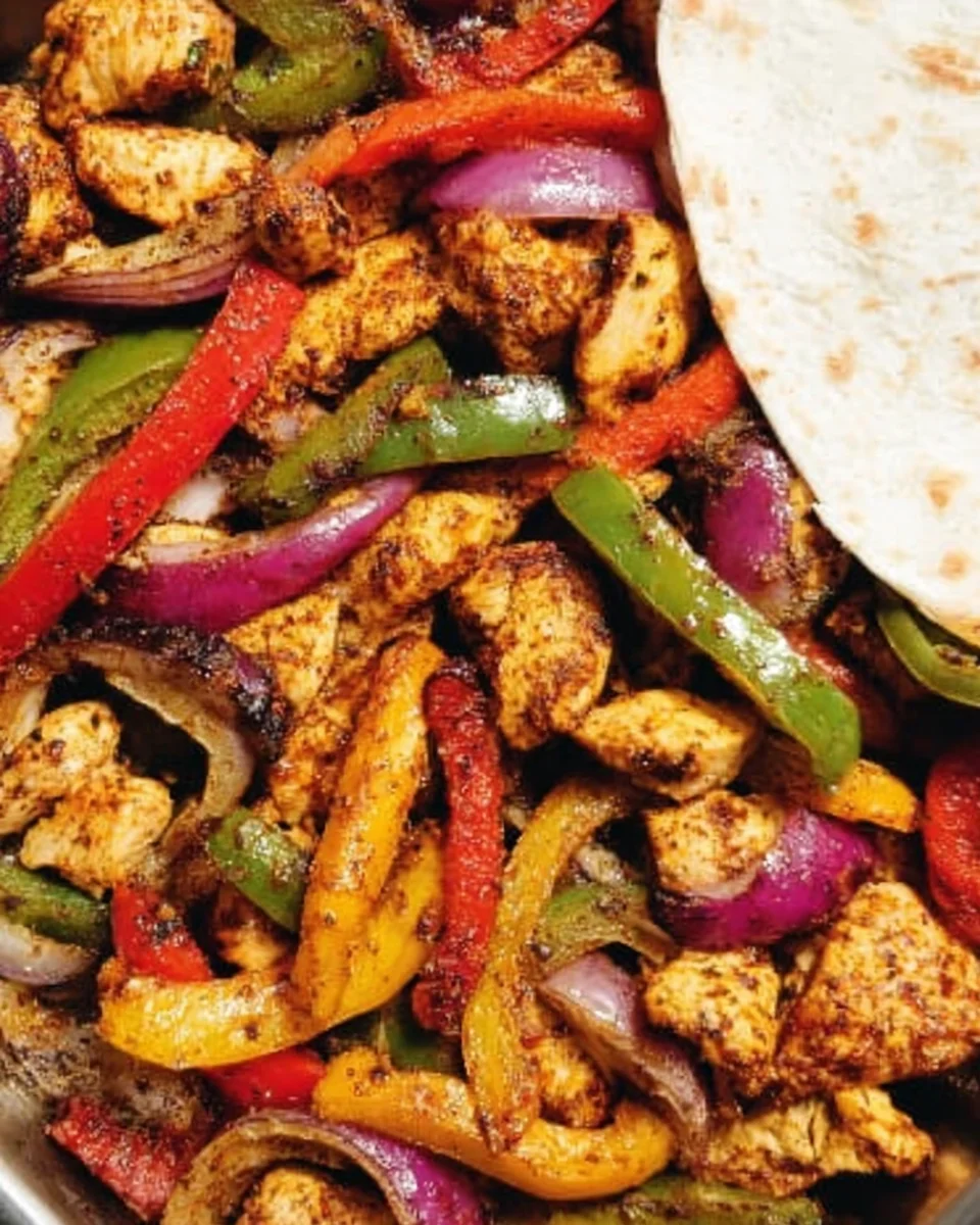 Sheet Pan Chicken Fajitas