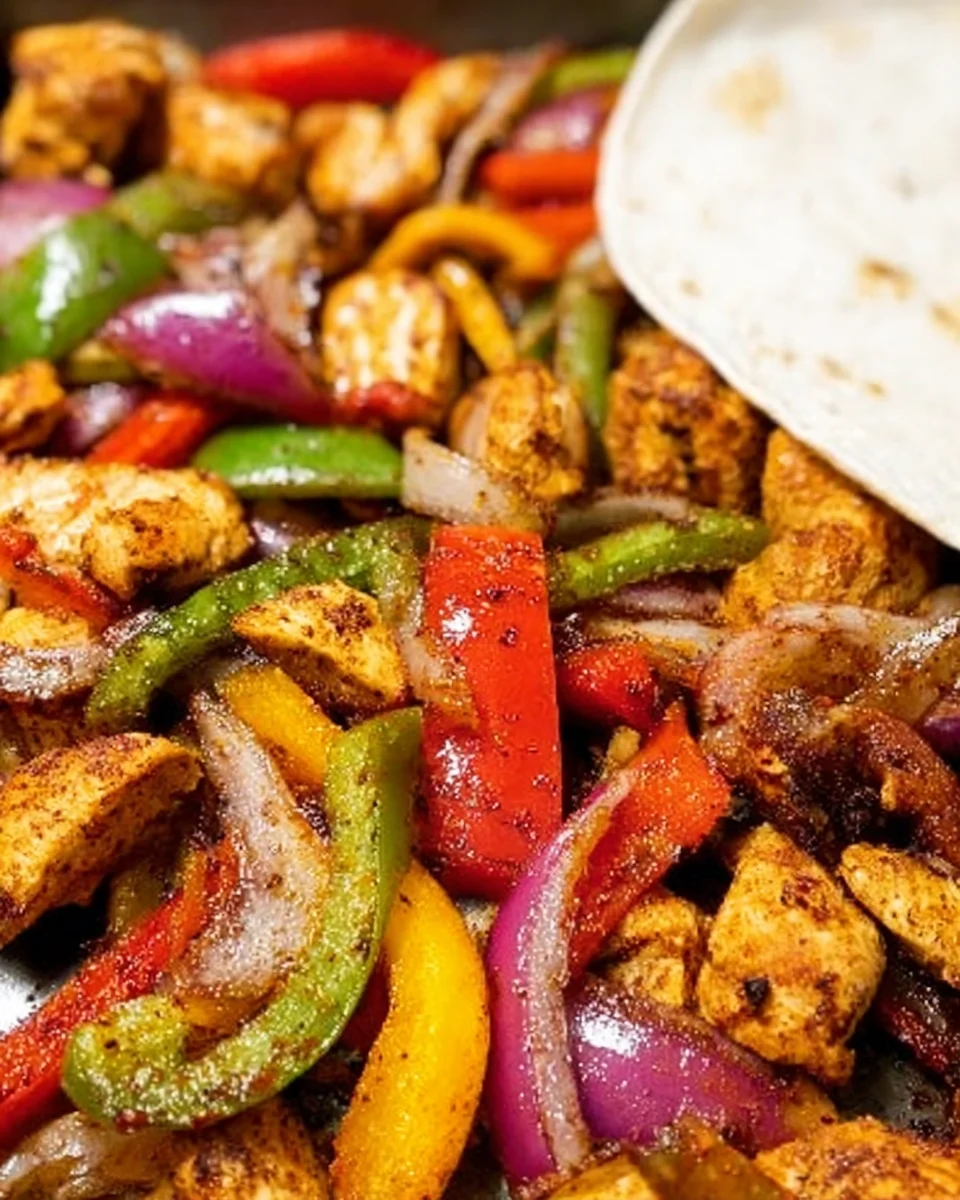 Sheet Pan Chicken Fajitas 24 Sheet