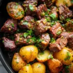 Slow Cooker Garlic Butter Beef Bites & Potatoes 19 Slow Cooker Garlic Butter Beef Bites & Potatoes