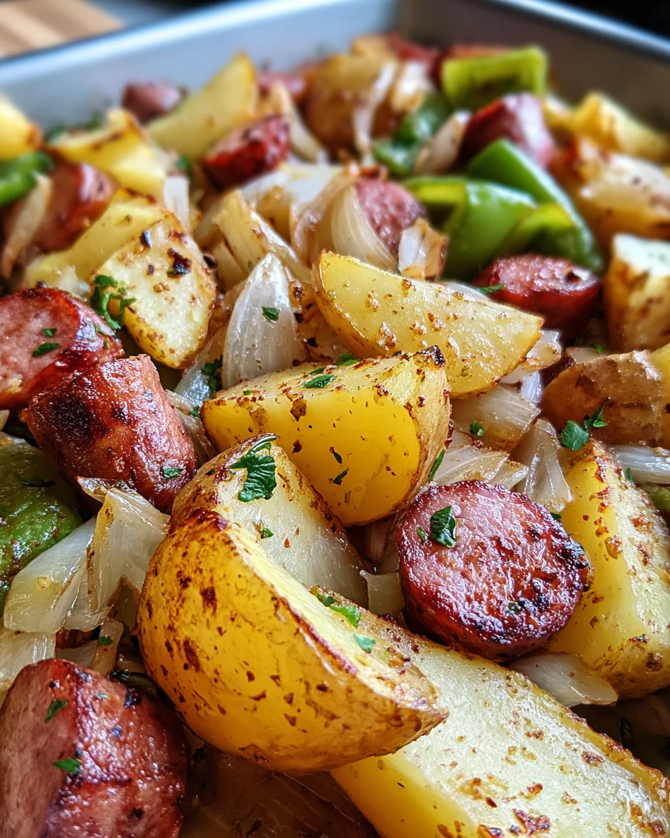 Smoked Sausage and Potato Bake 21 Smoked