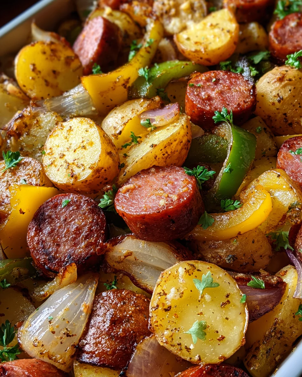 Smoked Sausage and Potato Bake 22 Smoked