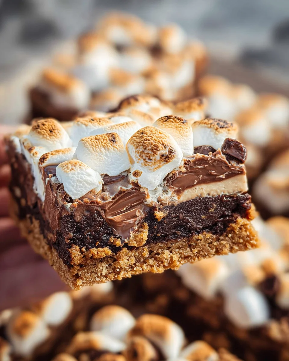 Smores Brownies Recipe 2