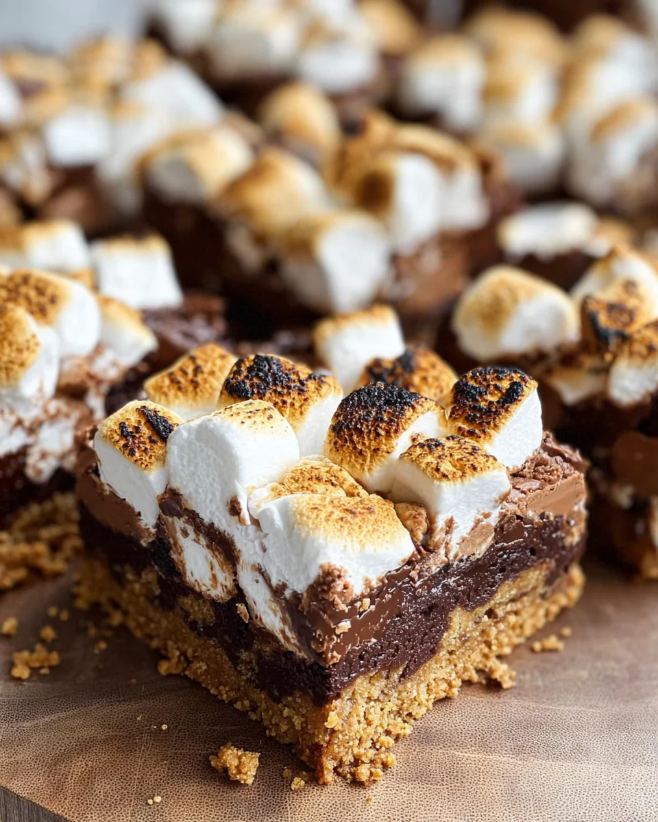 Smores Brownies Recipe 3