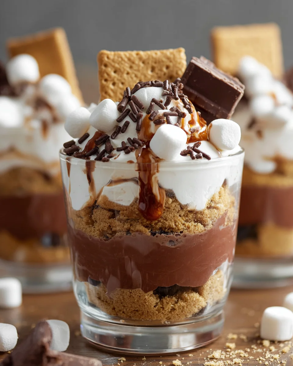 Smores Pudding Cups