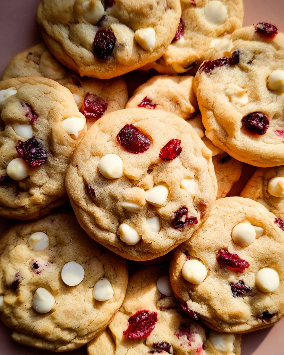 Soft-Baked White Chocolate Cranberry Cookies 20 Soft-Baked