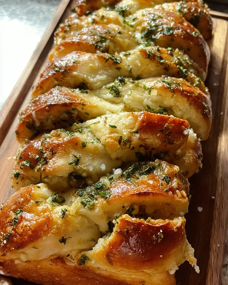 Sourdough Discard Garlic Pull Apart Bread 22 Sourdough