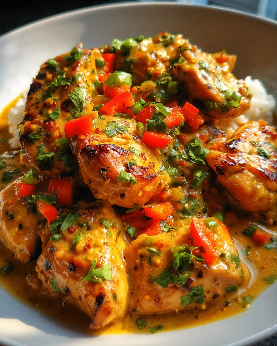 Spicy Brazilian Coconut Chicken Recipe