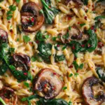 Spinach Mushroom Orzo 23 Spinach Mushroom Orzo