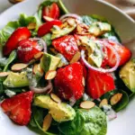 Strawberry Avocado Spinach Salad with Poppyseed Dressing 23 Strawberry Avocado Spinach Salad with Poppyseed Dressing