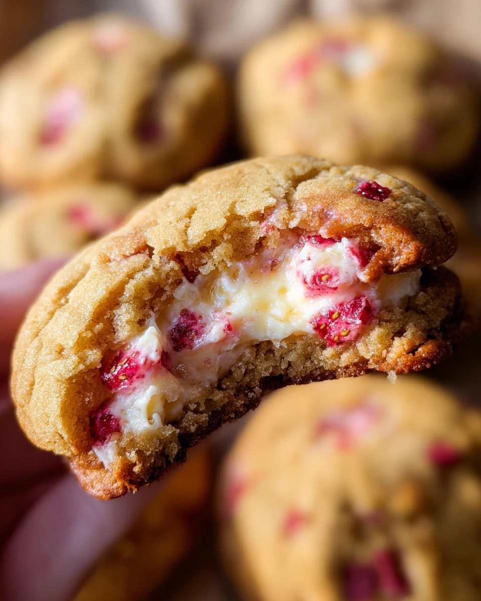 Strawberry Cheesecake Cookies 25 Strawberry