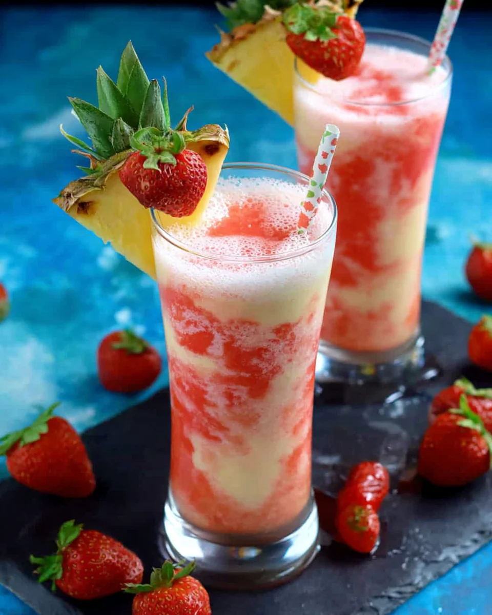Strawberry Colada Splash