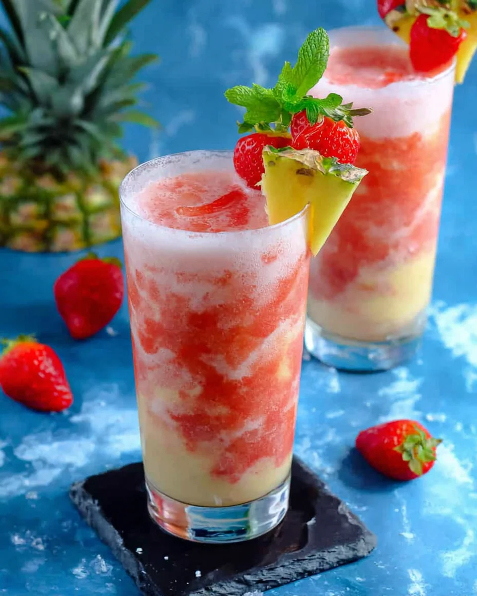 Strawberry Colada Splash 16 Strawberry