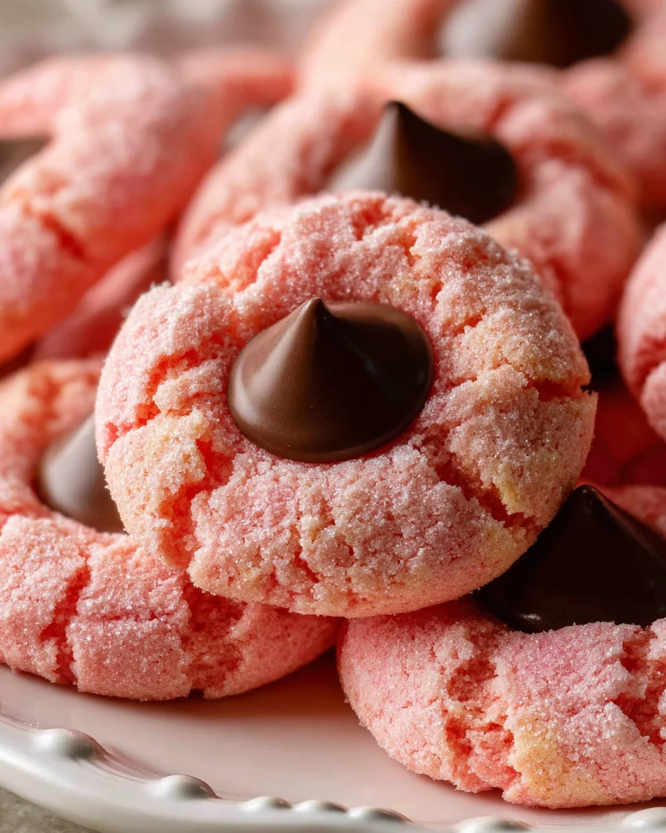 Strawberry Kiss Cookies Recipe 19 Strawberry