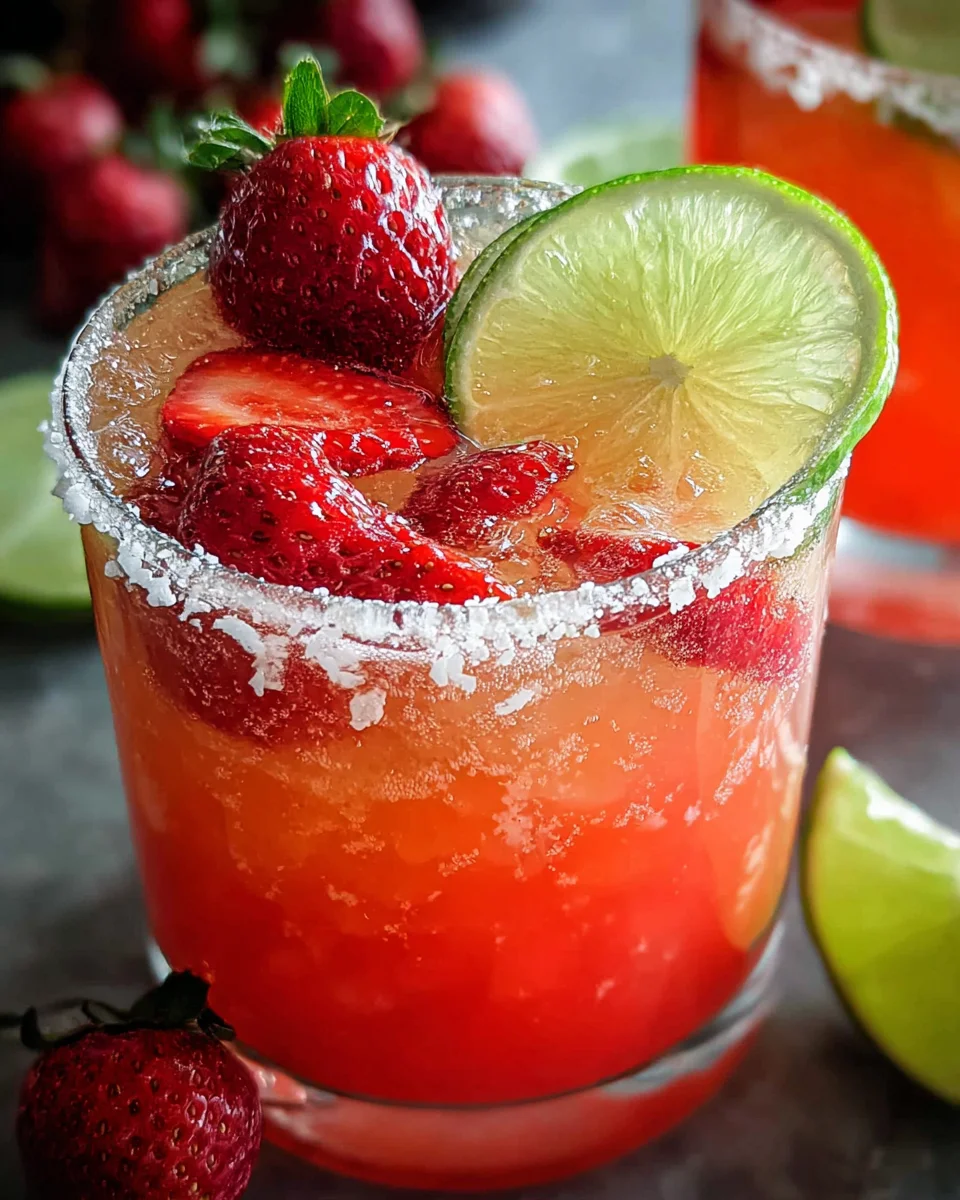 Strawberry Margarita 16 Strawberry