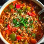 Stuffed Pepper Soup 24 Stuffed Pepper Soup