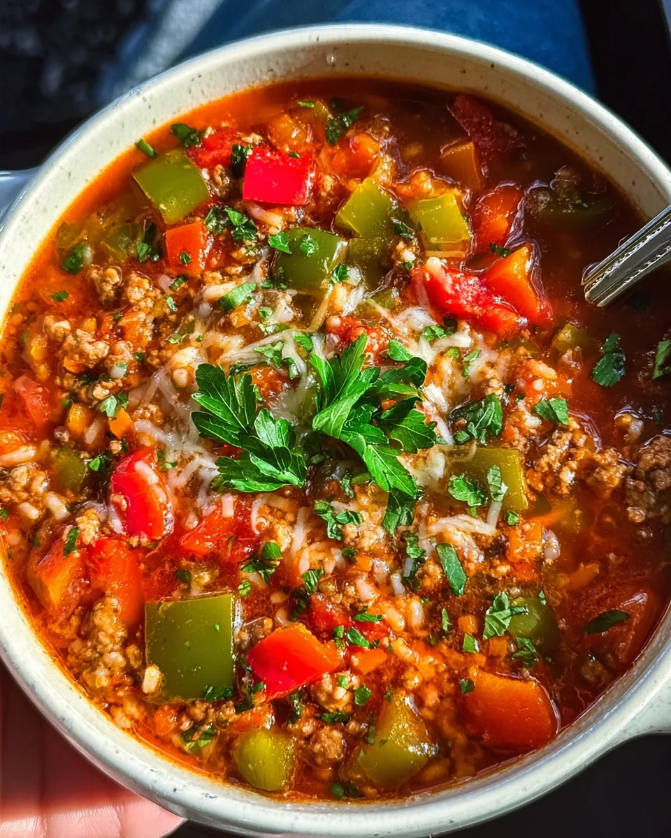 Stuffed Pepper Soup