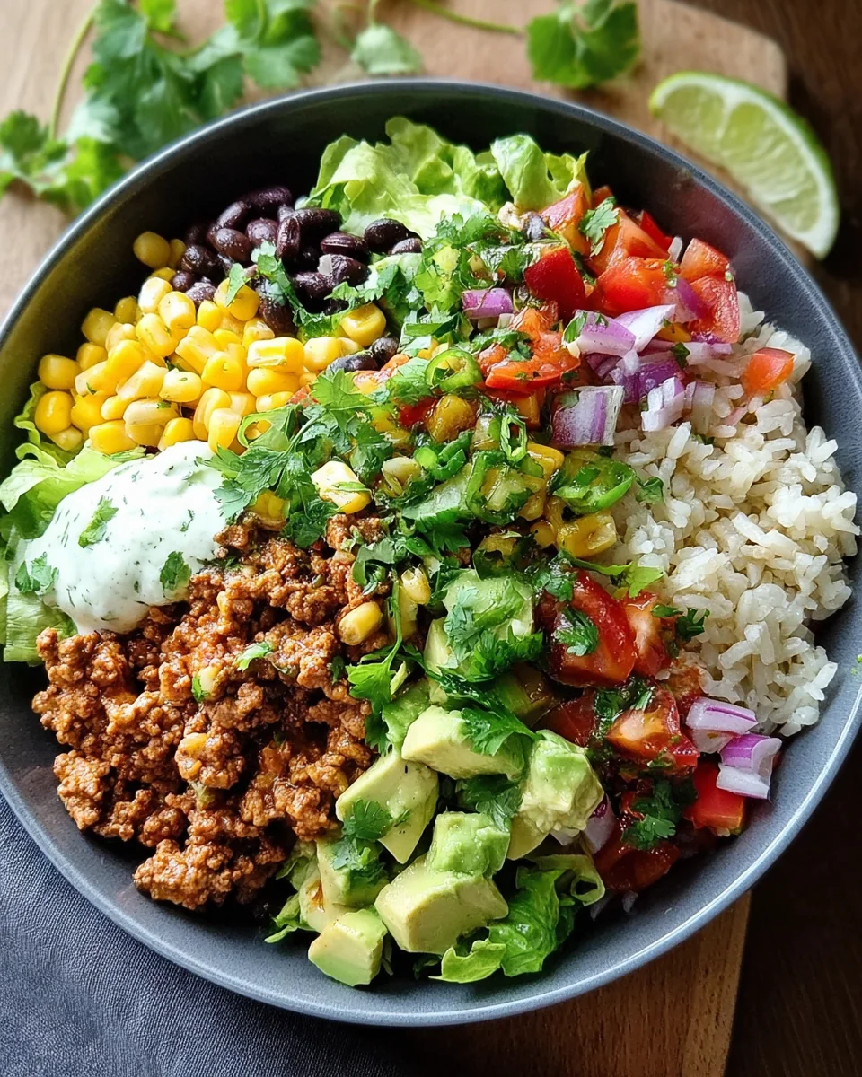 Taco Lunch Bowls