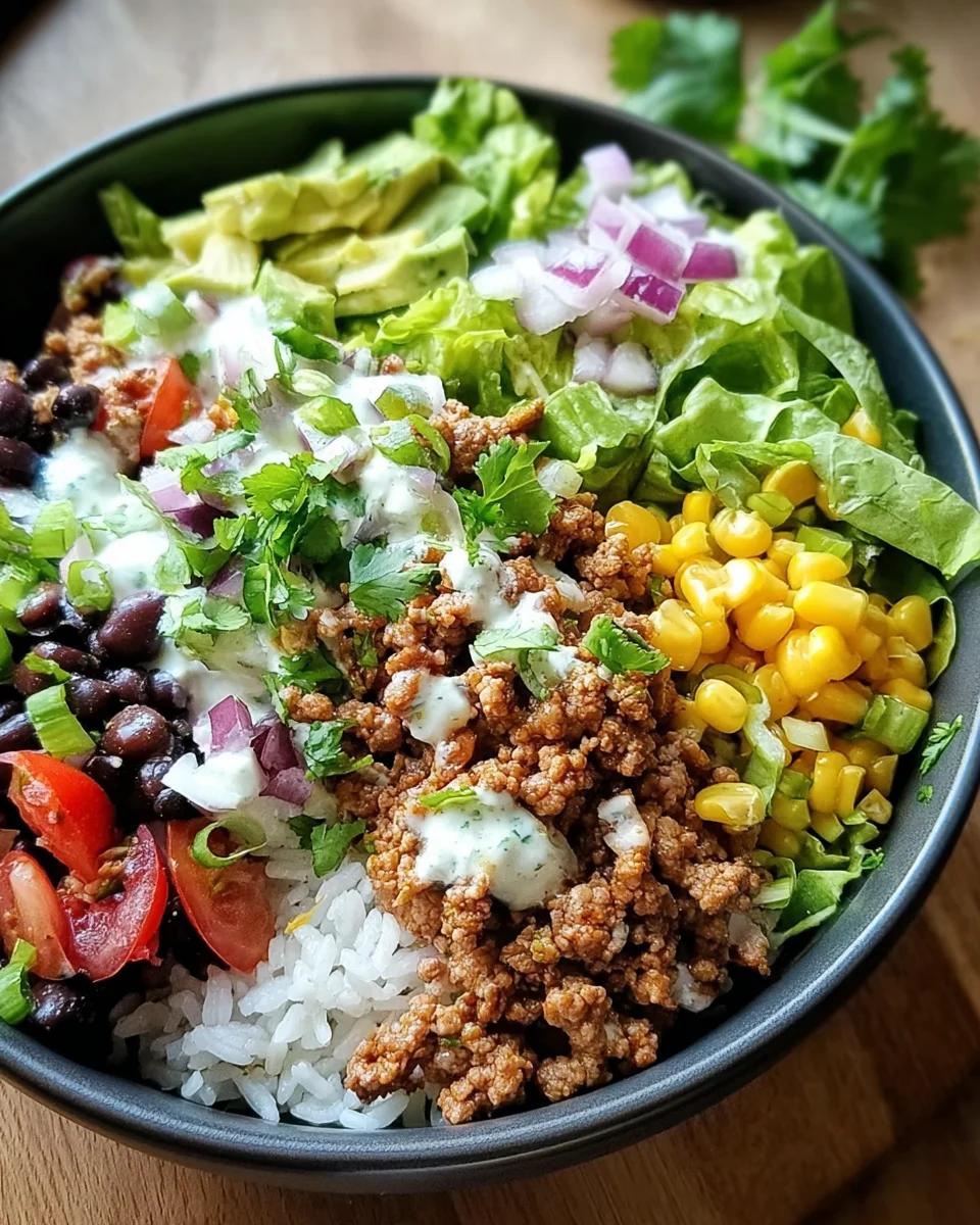 Taco Lunch Bowls 22 Taco