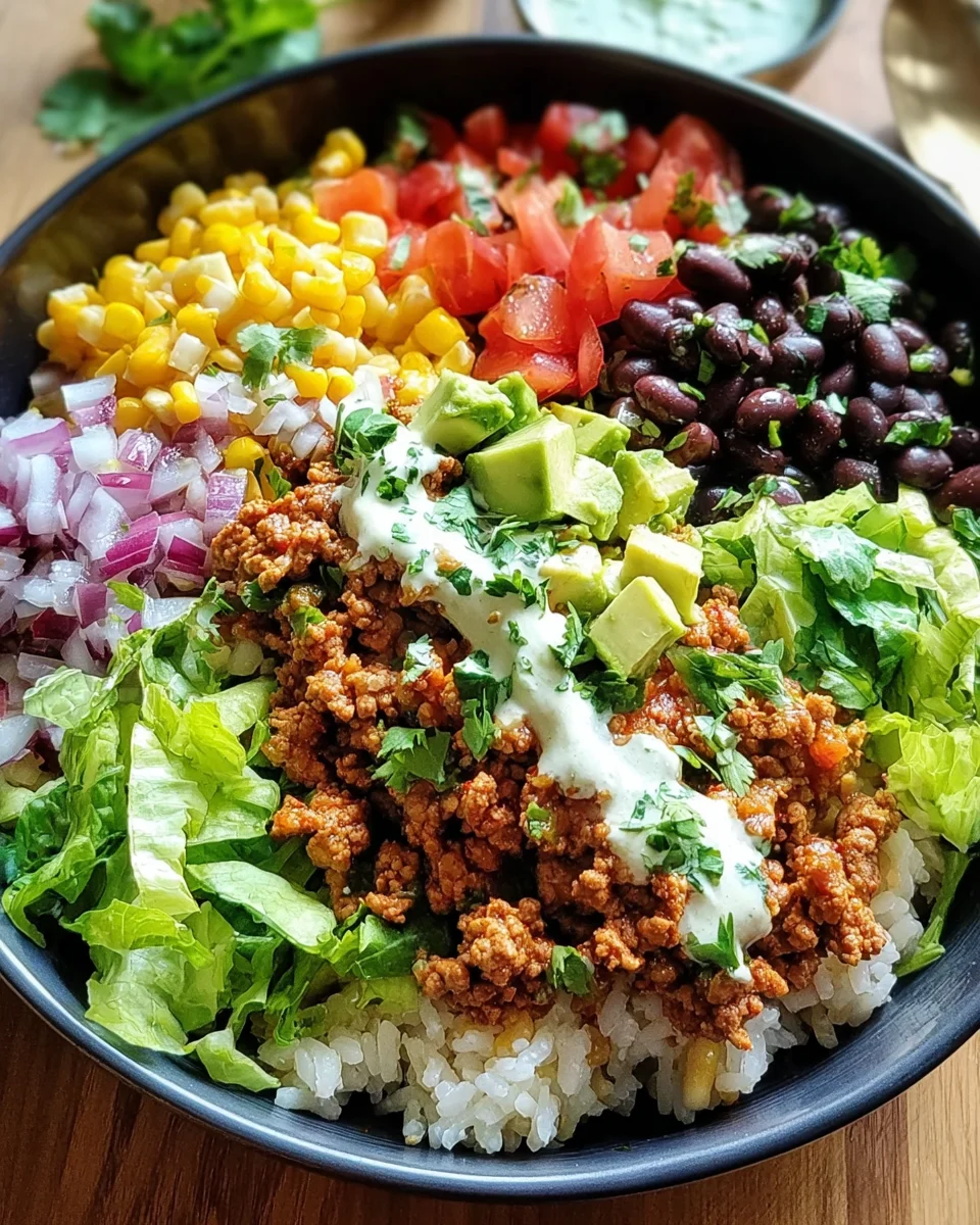 Taco Lunch Bowls 23 Taco