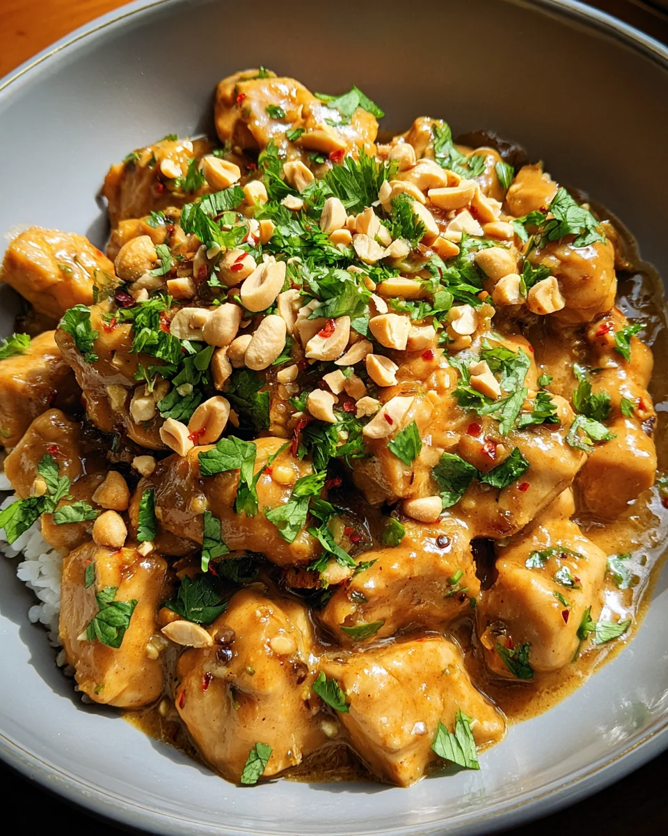 Thai Peanut Chicken