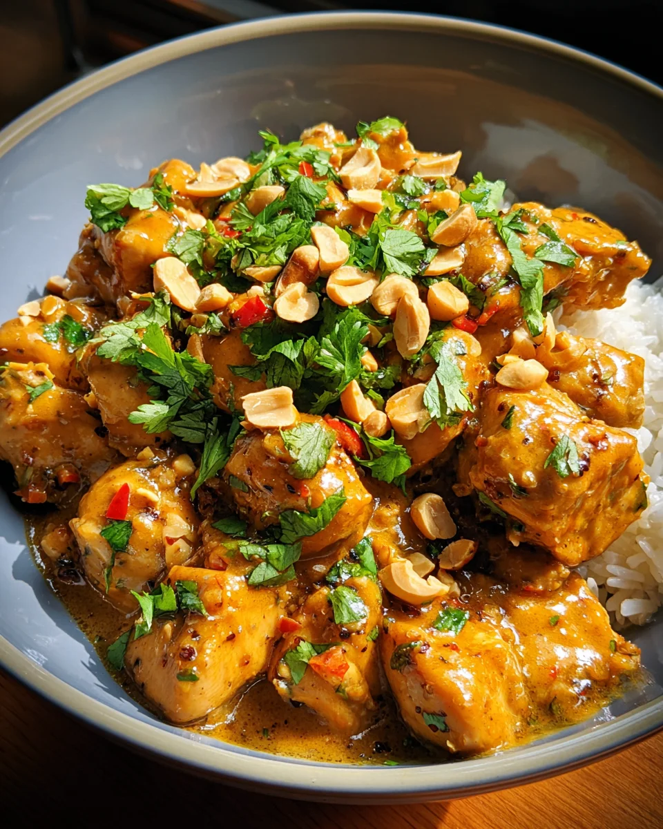 Thai Peanut Chicken 23 Thai