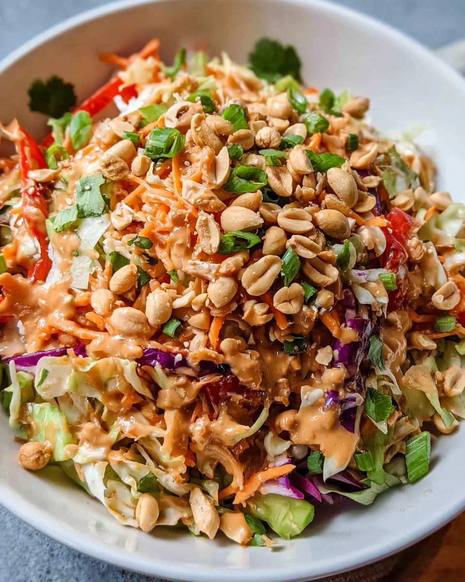 Thai Peanut Salad 18 Thai