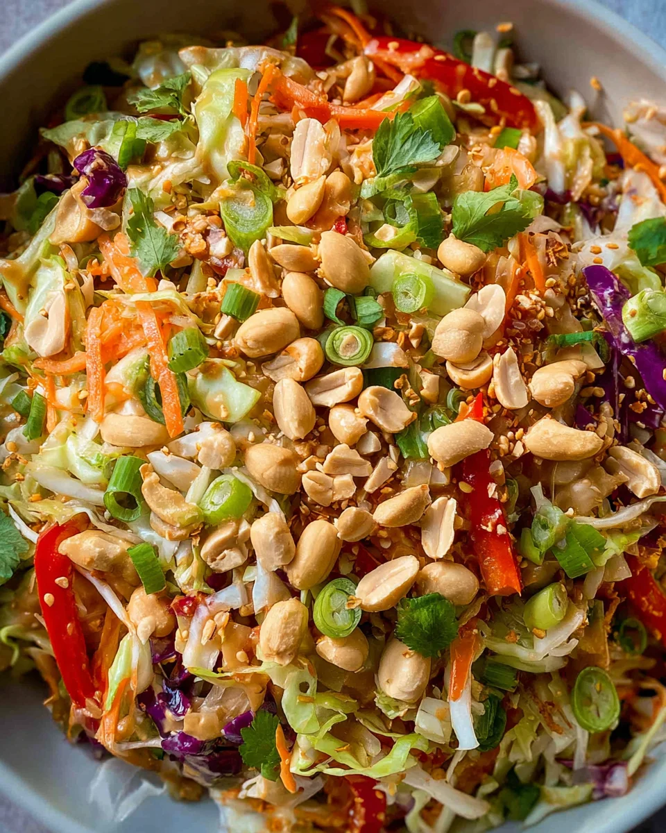 Thai Peanut Salad 19 Thai