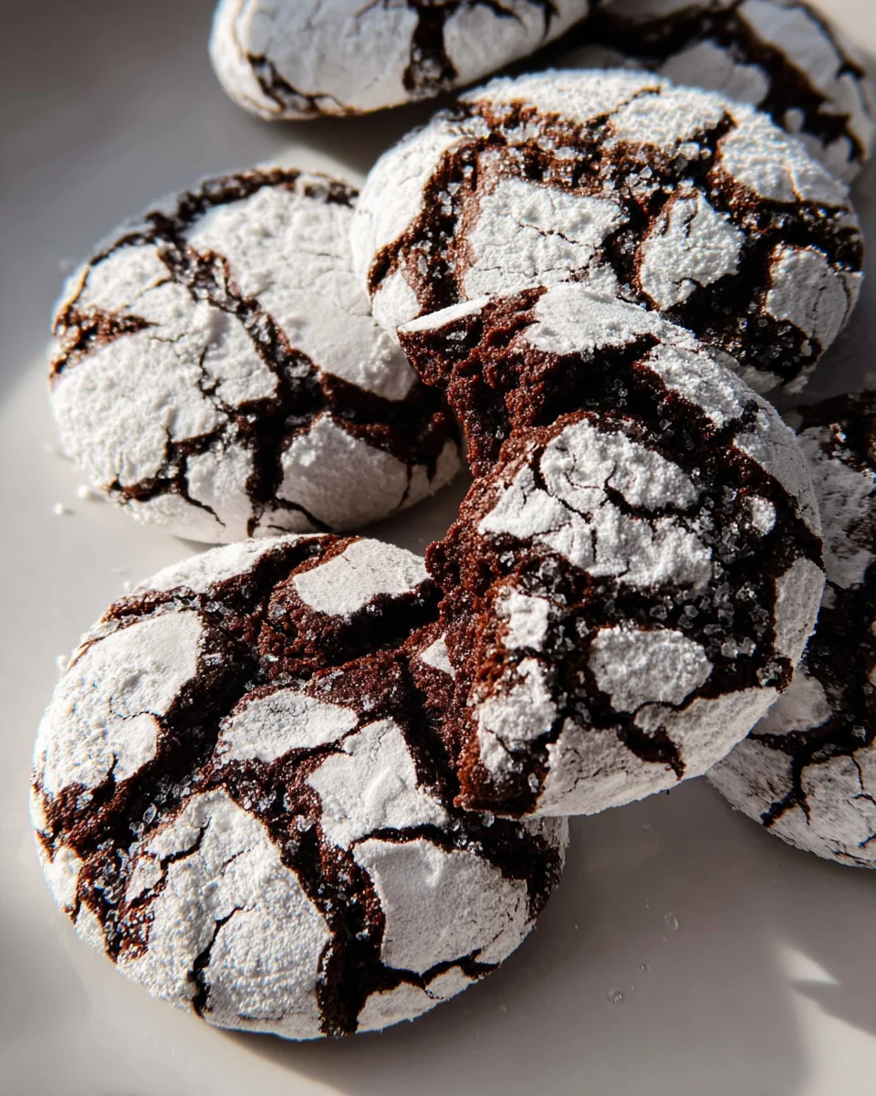 The BEST Chocolate Crinkle Cookies Recipe 22 The
