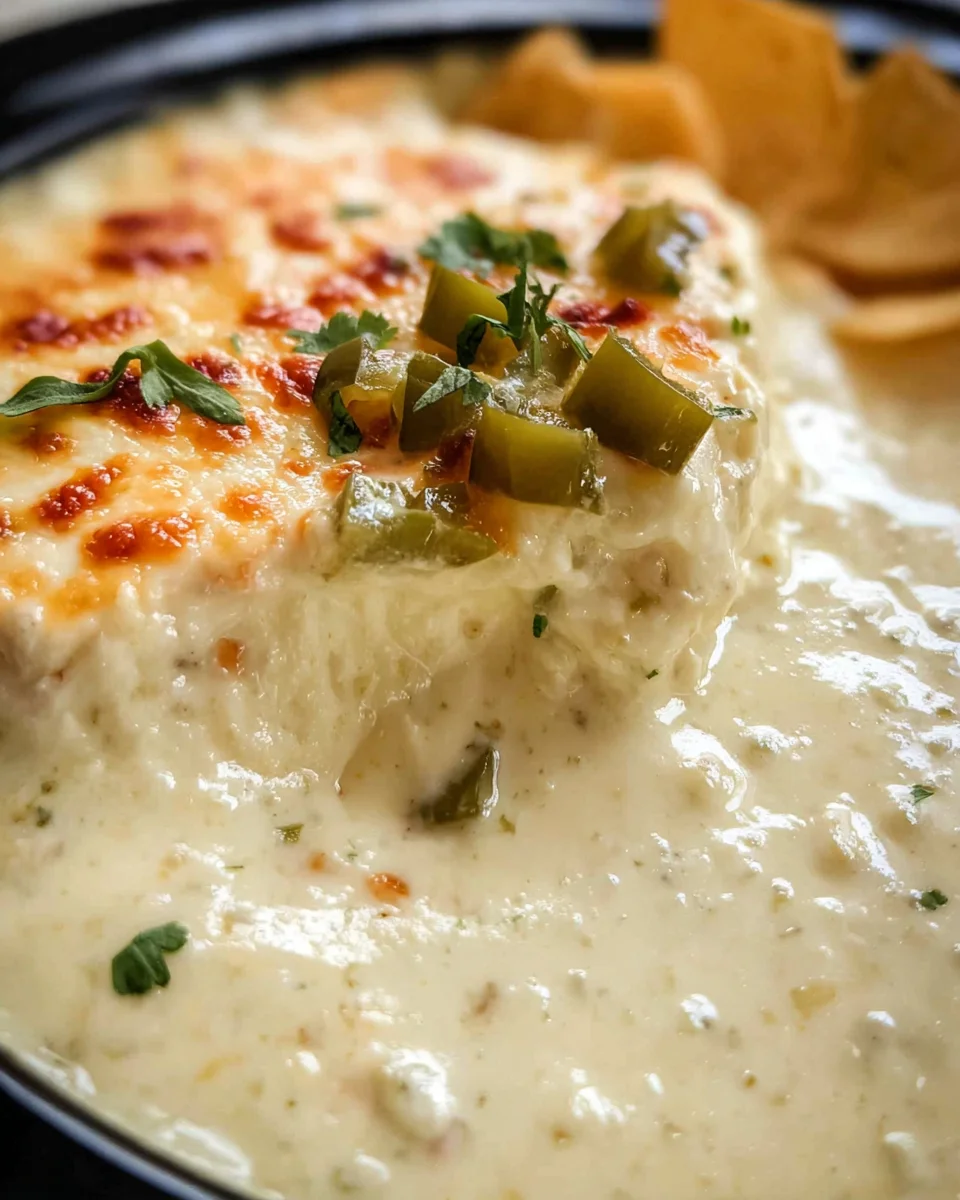 The Best Crock pot White Cheese Dip Recipe