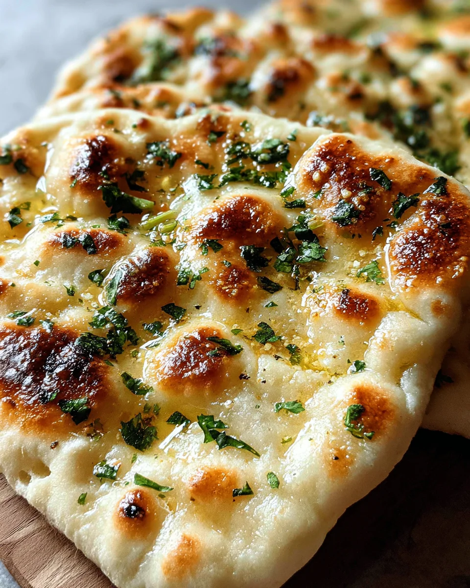 The Best Easy Garlic Naan Bread