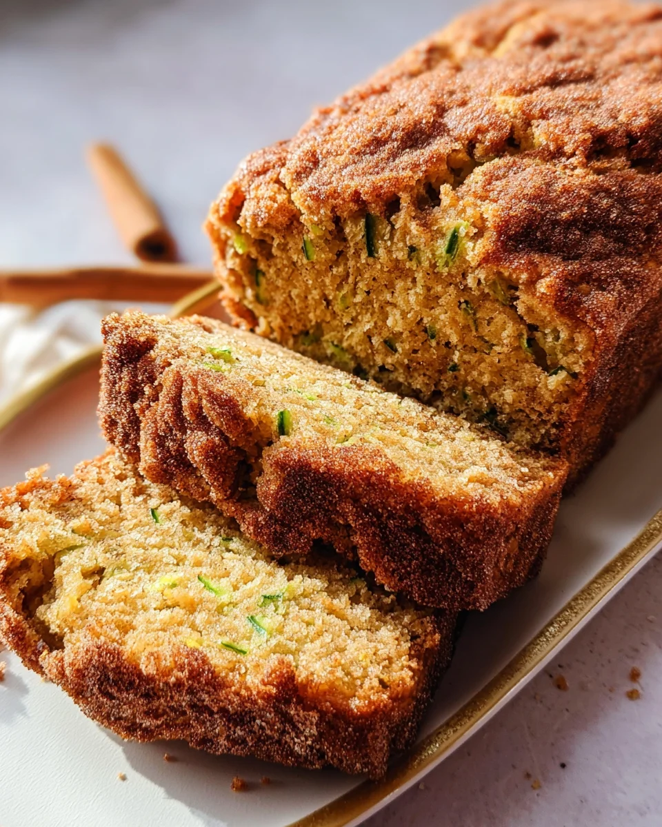 The Best Snickerdoodle Zucchini Bread