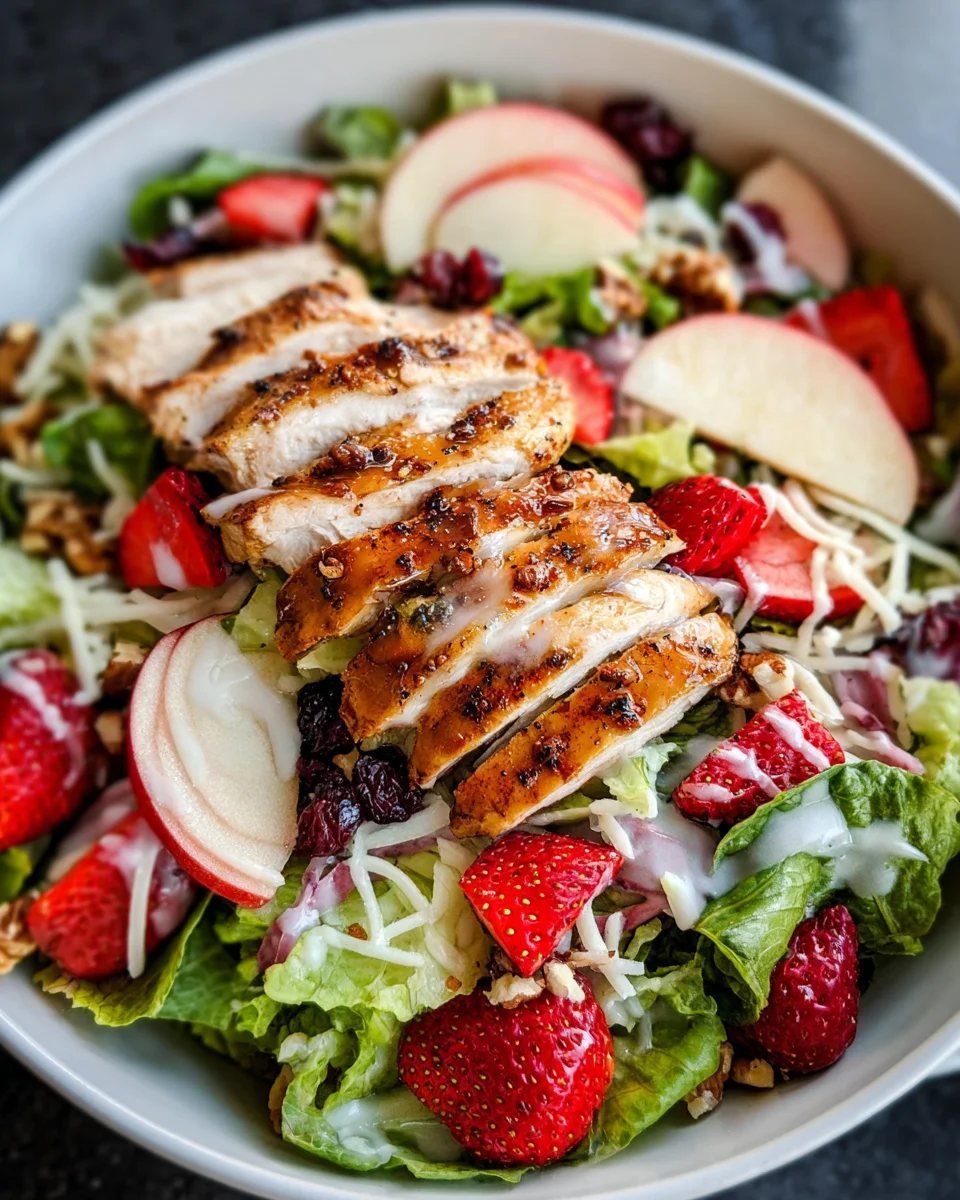 The Best Strawberry Chicken Salad