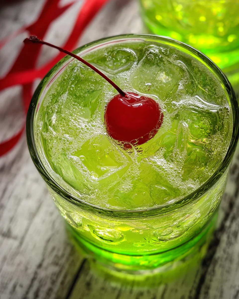The Grinch Cocktail 13 The