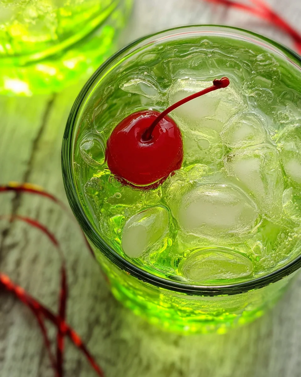 The Grinch Cocktail 14 The