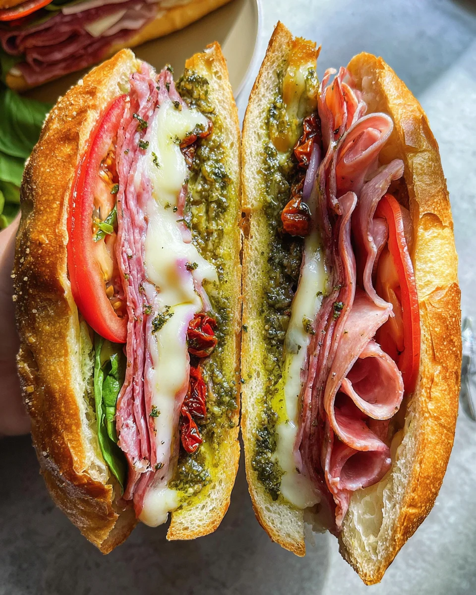 Toasted Italian Sandwich 21 Toasted