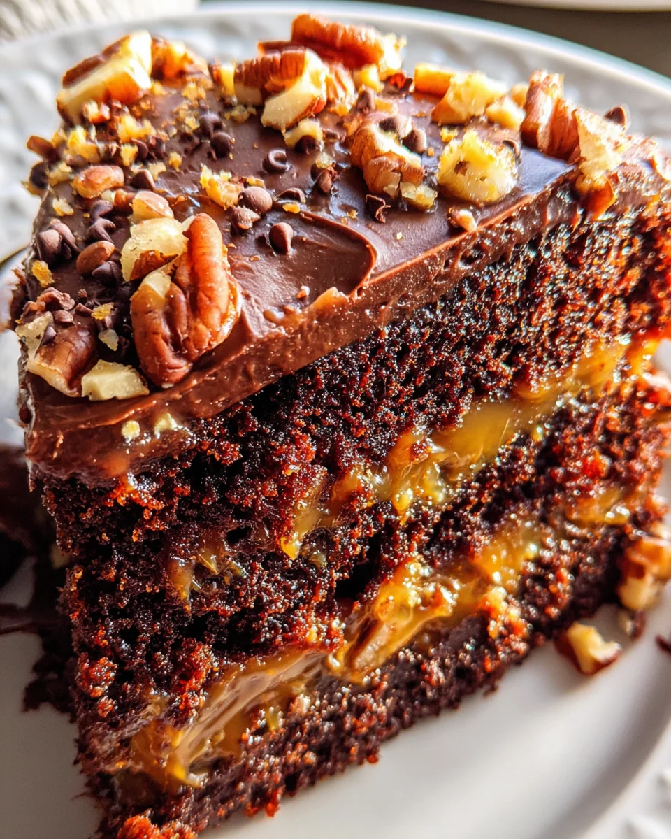 Turtle Caramel Cake 25 Turtle