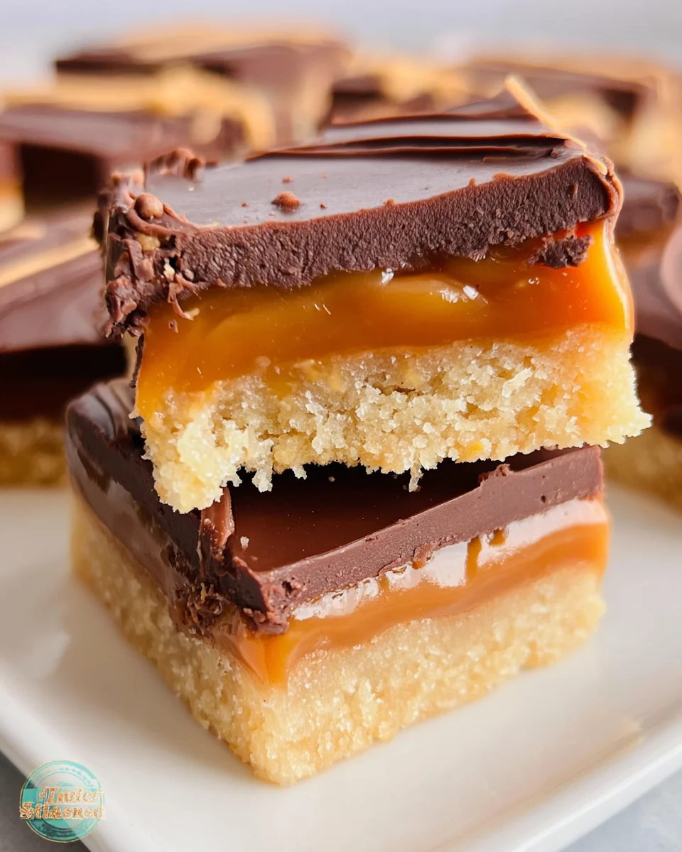 Twix Cookie Bars