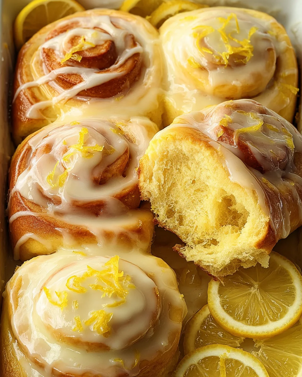 Vegan Lemon Sweet Rolls 23 Vegan