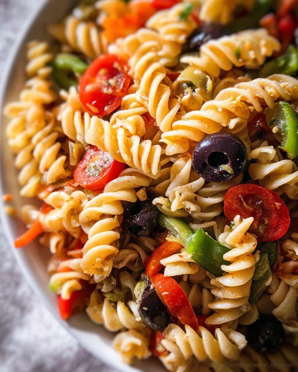 Vegan Pasta Salad 18 Vegan