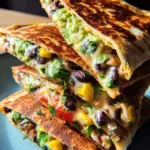 Vegan Quesadillas with Black Beans and Avocado 24 Vegan Quesadillas with Black Beans and Avocado