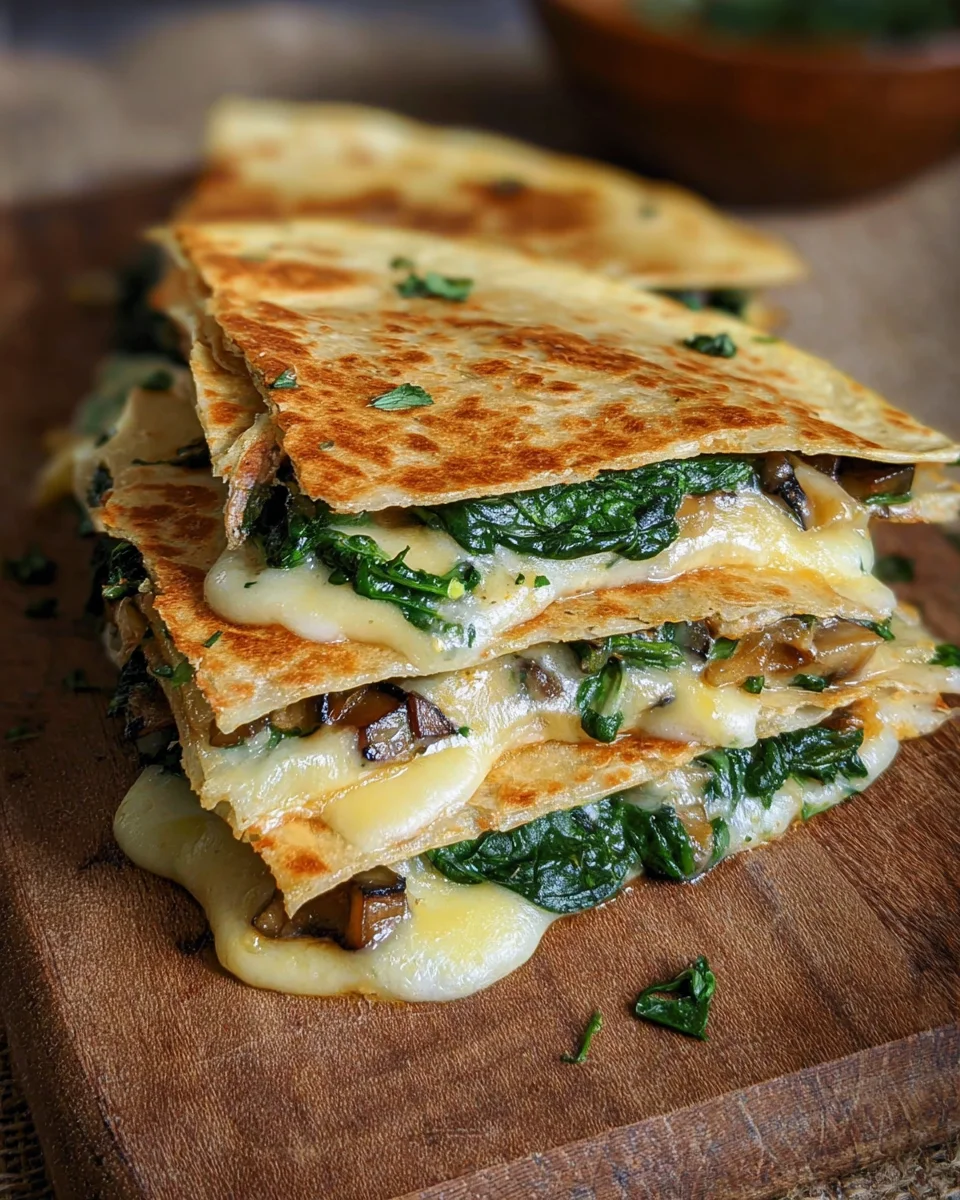 Vegan Spinach Quesadillas 20 Vegan