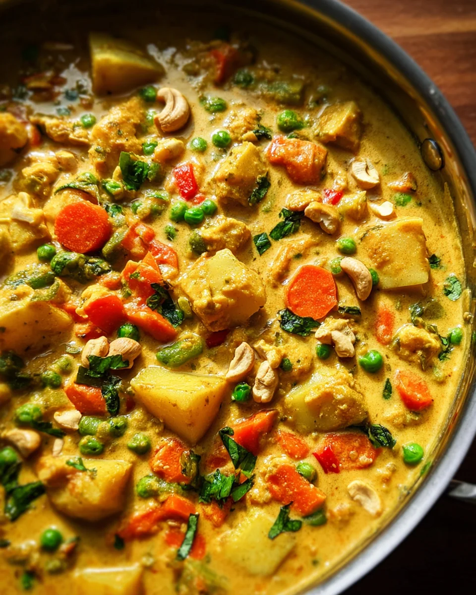 Vegetarian Korma Recipe