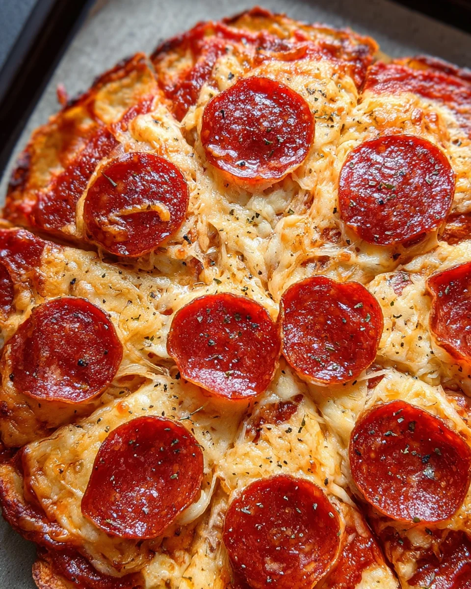 Viral Cottage Cheese Flatbread Pizza