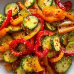 Viral TikTok Cucumber & Bell Pepper Salad 15 Viral TikTok Cucumber & Bell Pepper Salad