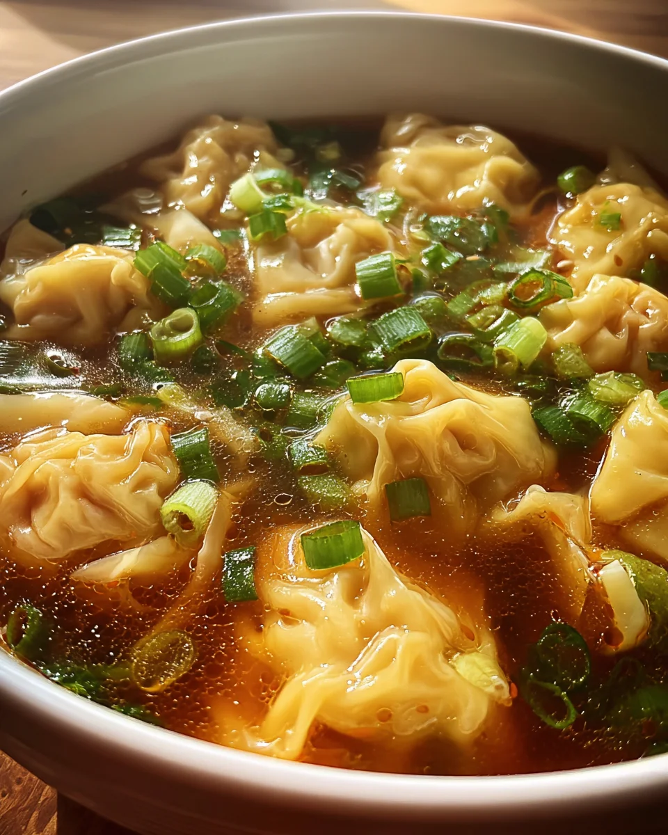 Wonton Soup Recipe