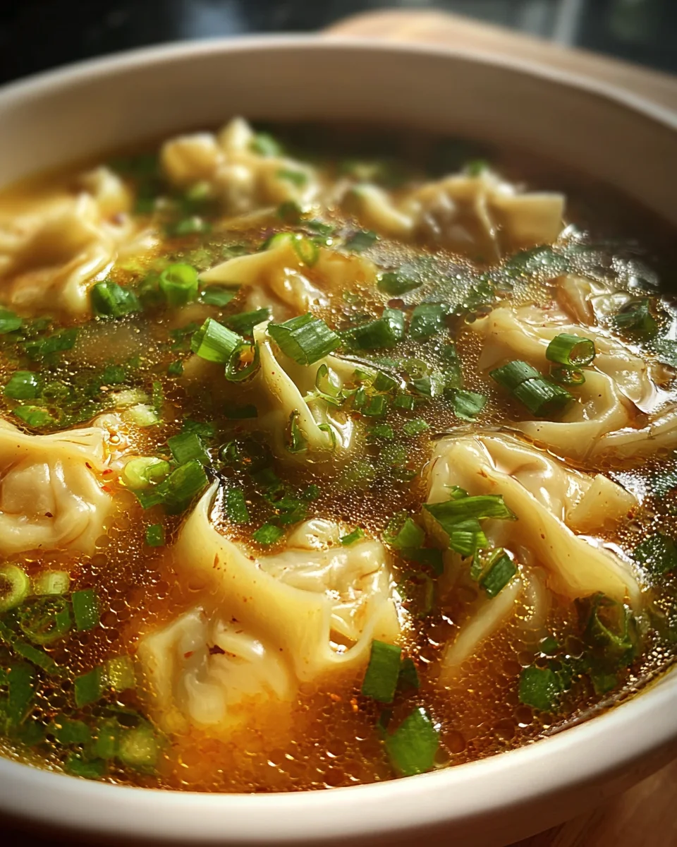 Wonton Soup Recipe 29 Wonton