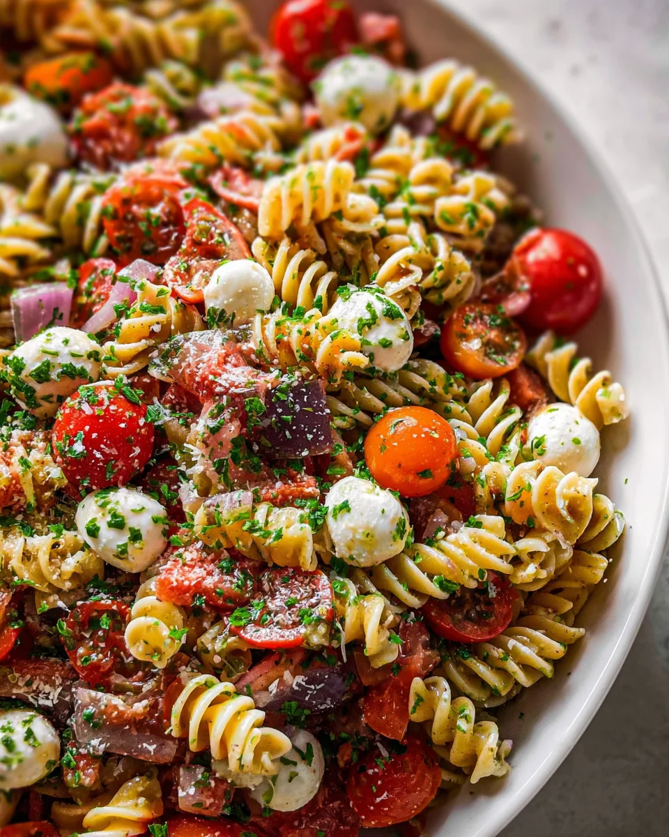 Zesty Italian Pasta Salad