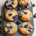 Blueberry Cottage Cheese Muffins 21 Blueberry Cottage Cheese Muffins