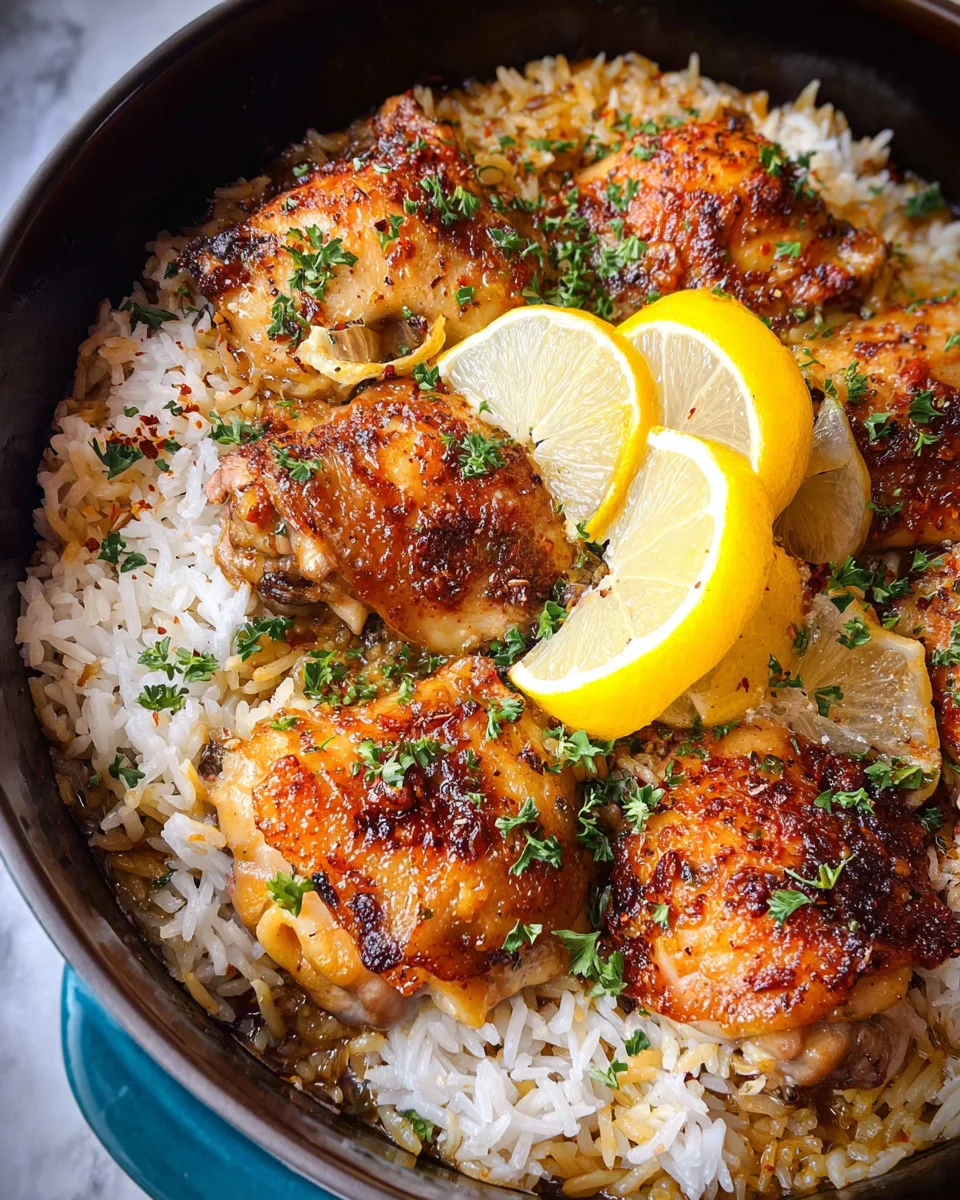 Crock-pot Lemon Chicken and Rice 24 Crock-pot