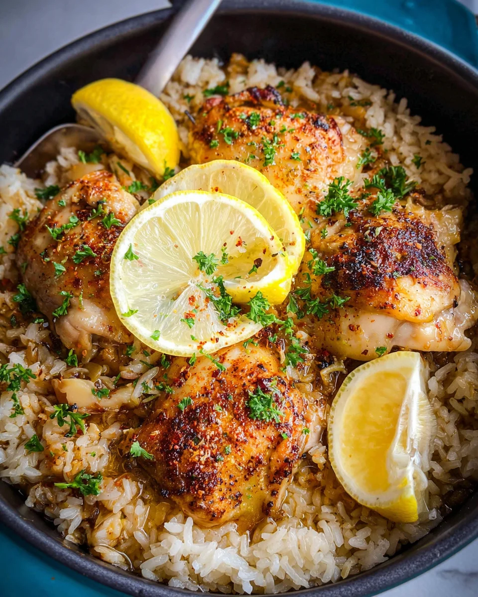 Crock-pot Lemon Chicken and Rice 25 Crock-pot